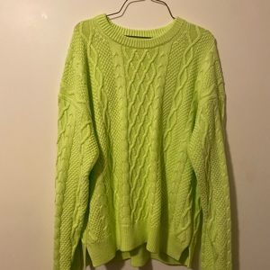 J. Crew green sweater